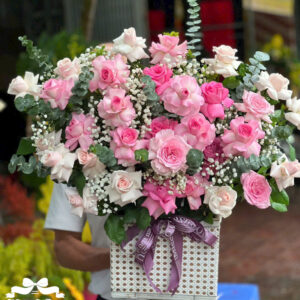 Giỏ Hoa Sang Trọng – GH40