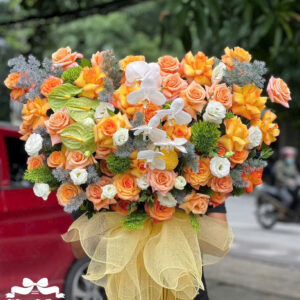 Giỏ Hoa Sang Trọng – GH48