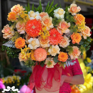 Giỏ Hoa Sang Trọng – GH46
