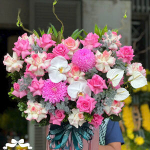 Giỏ Hoa Sang Trọng – GH54