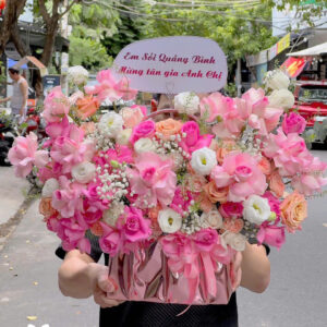 Giỏ Hoa Sang Trọng – GH11