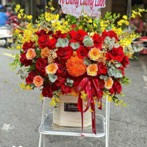 Giỏ Hoa Sang Trọng – GH16