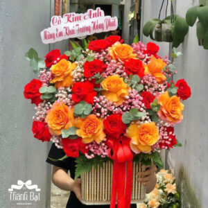 Giỏ Hoa Sang Trọng – GH23