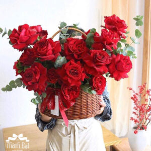 Giỏ Hoa Sang Trọng – GH25