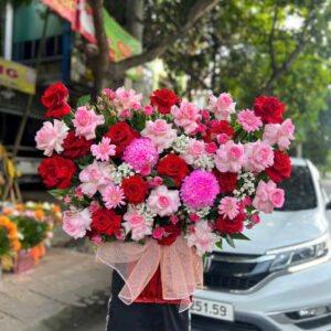 Giỏ Hoa Sang Trọng – GH74