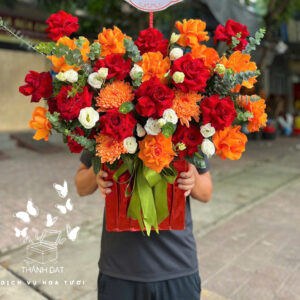 Giỏ Hoa Sang Trọng – GH82